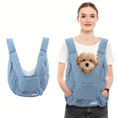 Extra-Large Dog Sling Carrier - Winter Pet Bag with Cotton Lining, Waterproof & Breathable Design Small Dog Carrier Bag Medium Dog Carrier Bag