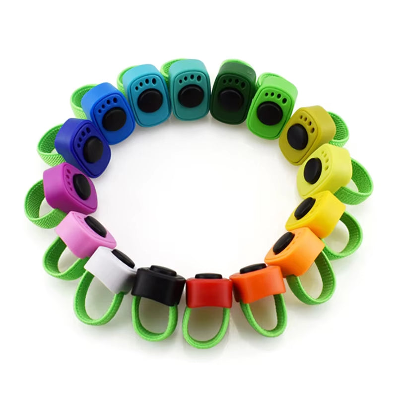 Interactive Sound Clicker Trainer for Thumb Training No Battery for Dogs Cats Positive Reinforcement Train