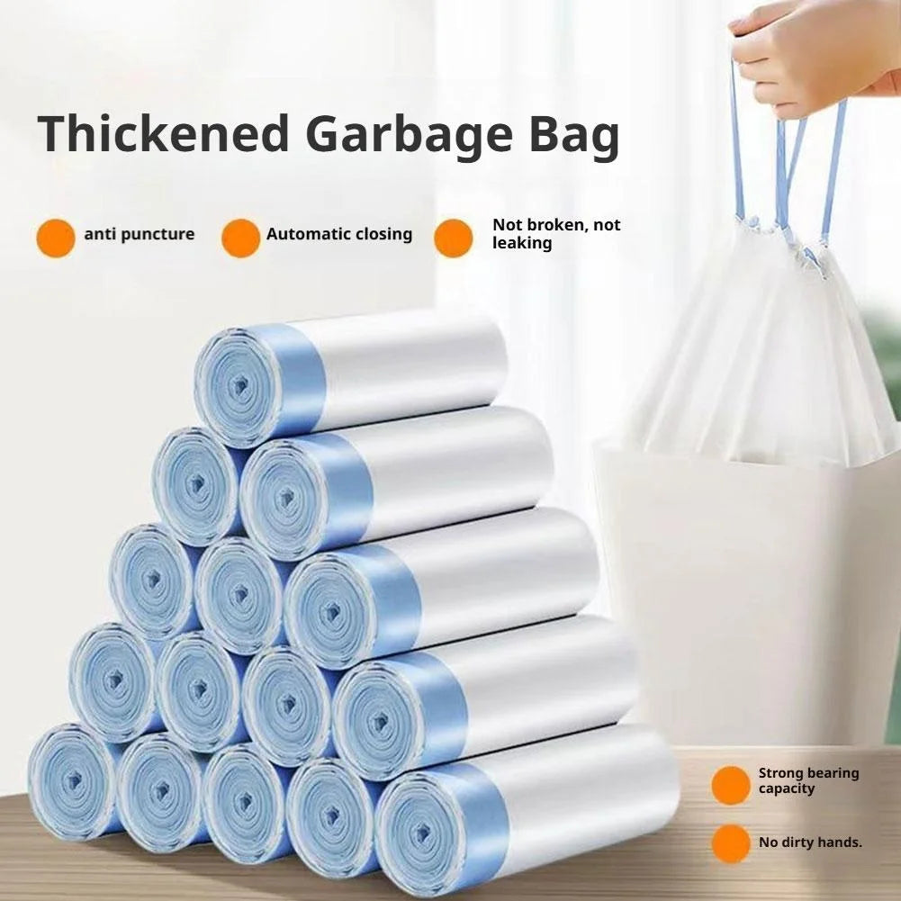 Waste Bags for Self-Cleaning Cat Litter Box - Extra Thick Drawstring Bag with Leakproof Design, Automatic Litter Box Replacement Bags