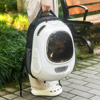 Bubble Pet Carrier Backpack for Small Dogs, Cats, or Bunnies