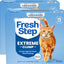 Fresh Step Heavy Duty Odor Block Advanced Multi Cat Clumping Litter with Febreze, 17.5 Lb (Package May Vary)