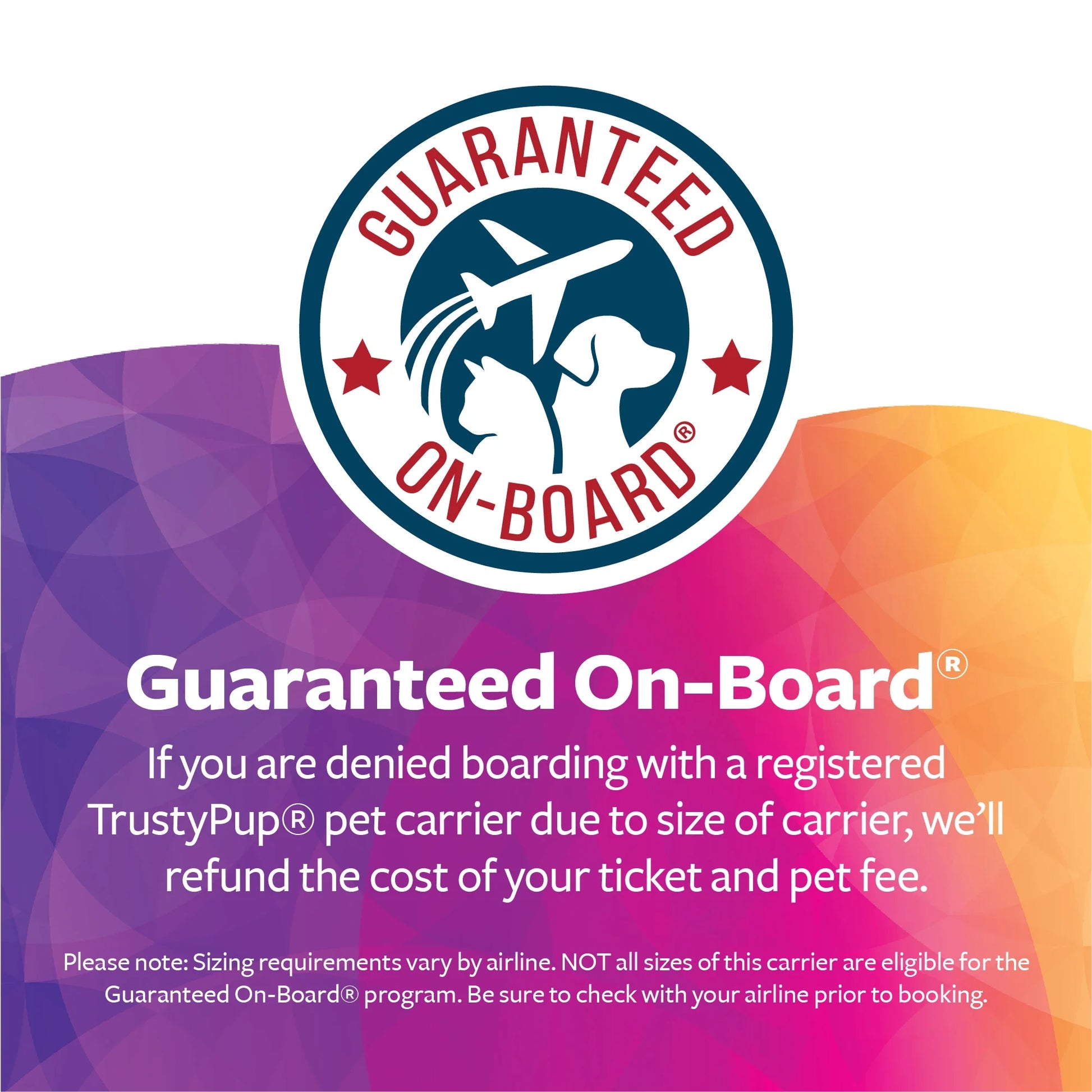 Trustypup Easy Explorer Medium Guaranteed On-Board Travel Pet Carrier, Black, 16 Lb Limit