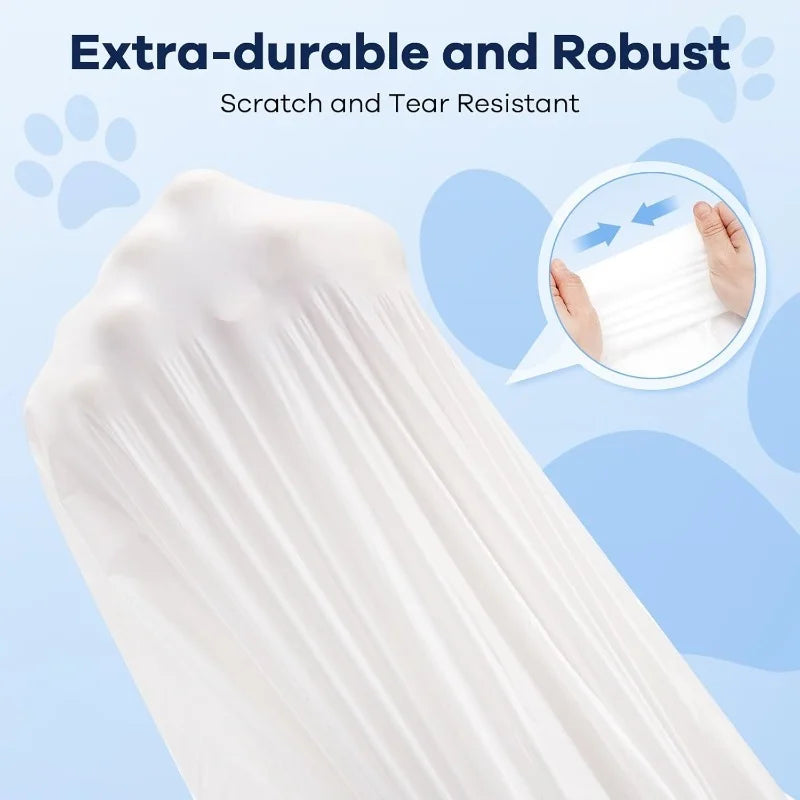 Cat Litter Bags for Automatic Litter Box Extra-Thick Cat Litter Box Liners for Meowant/Catlink/Tonepie Toilette