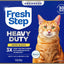Fresh Step Heavy Duty Odor Block Advanced Multi Cat Clumping Litter with Febreze, 17.5 Lb (Package May Vary)
