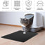 BN-LINK 17" X 23" Cat Litter Mat Trapping Match, Honeycomb Double Layer Design, Urine-Proof and Water Proof, Scatter Control, Easier to Clean & Washable(Black)