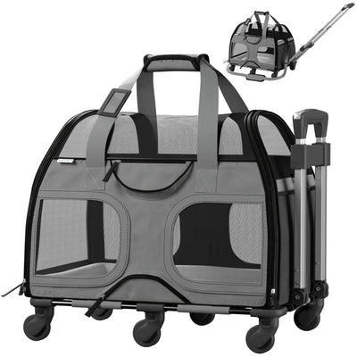 Collapsible Pet Carrier with 2 Doors