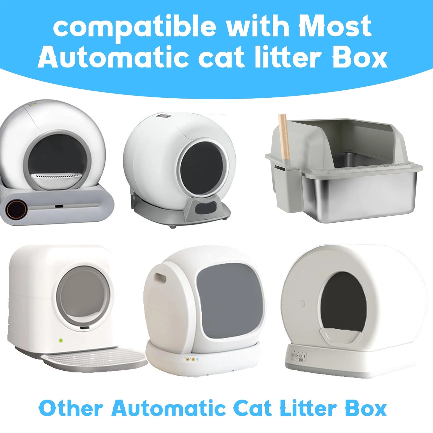 Ultimate Odor Control 26 X 17 Inch Durable Drawstring Litter Box Liner Bags, 60 Count