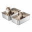 Stainless Steel Cat Litter Box, Bug Hull High Sided Metal Pan, Odor Control, Easy to Clean, 23.4" X 15.6" X 6"