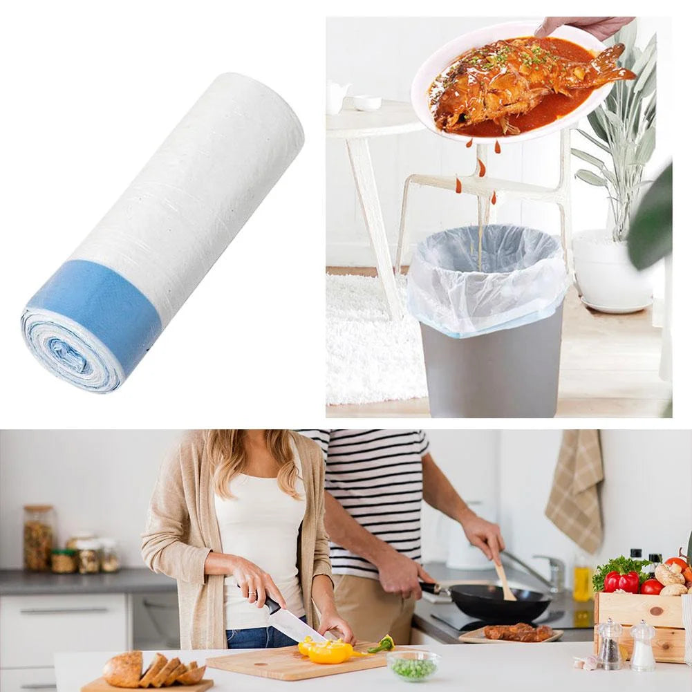 Waste Bags for Self-Cleaning Cat Litter Box - Extra Thick Drawstring Bag with Leakproof Design, Automatic Litter Box Replacement Bags