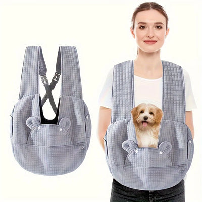 Extra-Large Dog Sling Carrier - Winter Pet Bag with Cotton Lining, Waterproof & Breathable Design Small Dog Carrier Bag Medium Dog Carrier Bag